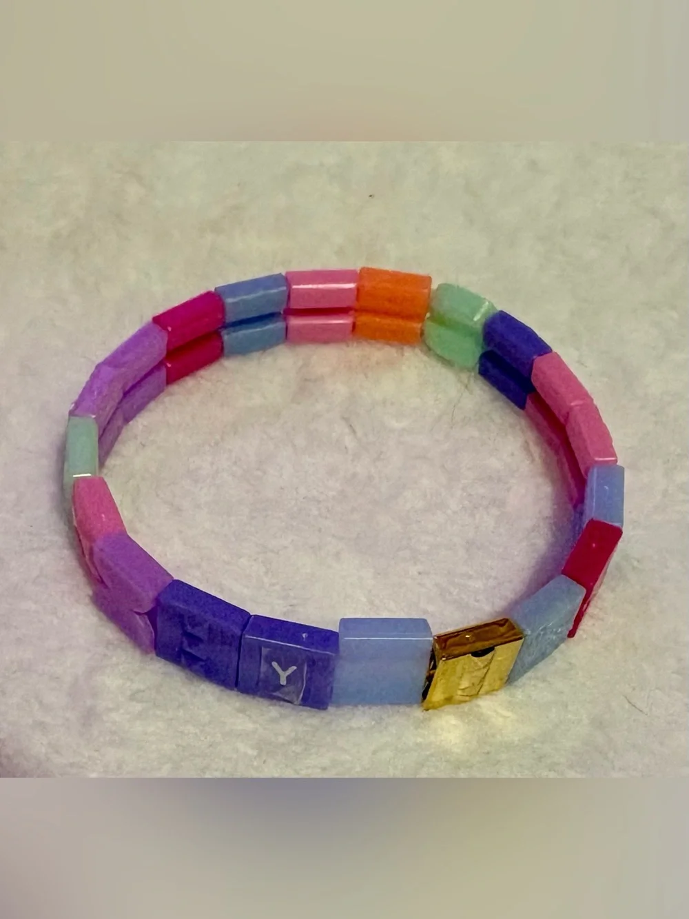 Girl’s Multi Colored Stretch Bracelet